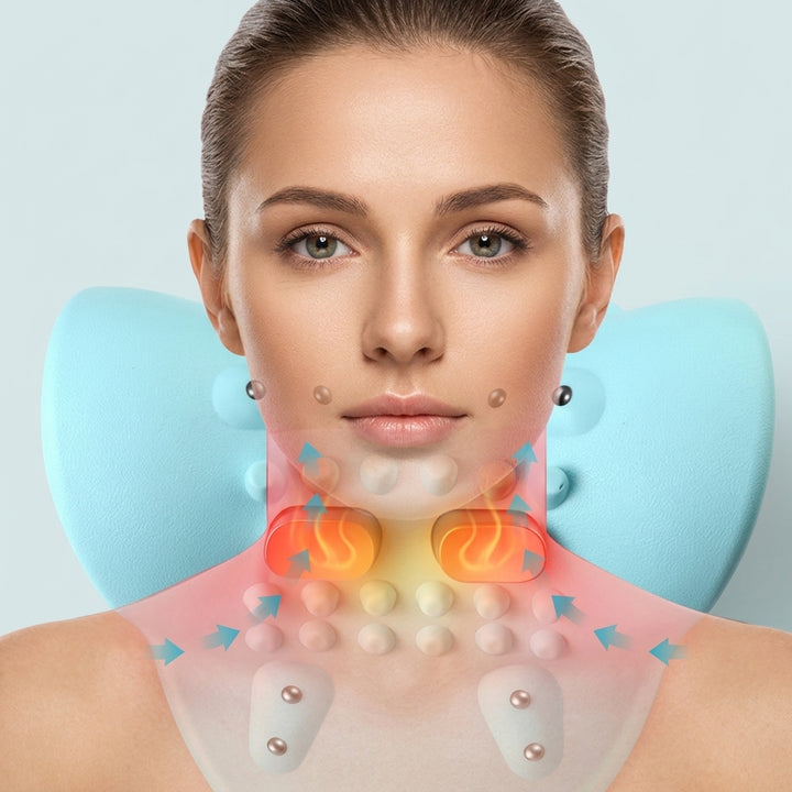CerviRelax Pro™ - Massaggiatore Per Alleviare Il Dolore Cervicale e Migliorare La Postura